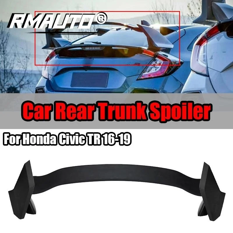 RMAUTO Type R Style Car Rear Trunk Wing Spoiler Racing Spoiler For Honda Civic 10th Gen TR 2016-2020 Car Body Styling Kits
RMAUTO Type R Style Car Rear Trunk Wing Spoiler Racing Spoiler For Honda Civic 10th Gen TR 2016-2020 Car Body Styling Kits