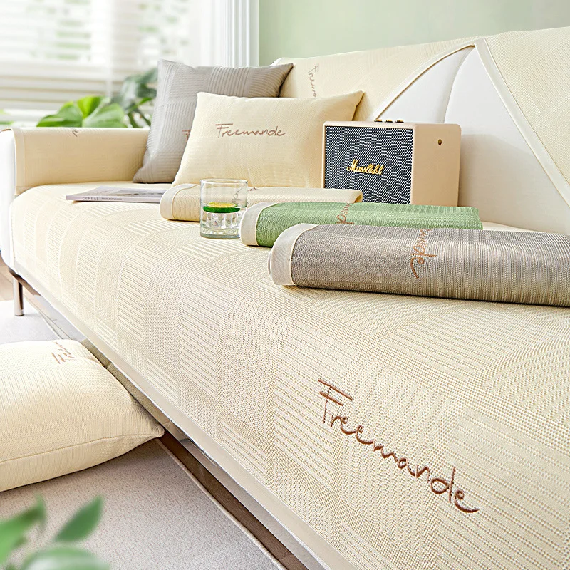 Summer Ice Silk Sofa Cover Universal Non-slip Sofa Mat Cool Feeling Mat Cushion Sofa Towel Couch Slipcovers for Living Room Home
Summer Ice Silk Sofa Cover Universal Non-slip Sofa Mat Cool Feeling Mat Cushion Sofa Towel Couch Slipcovers for Living Room Home
