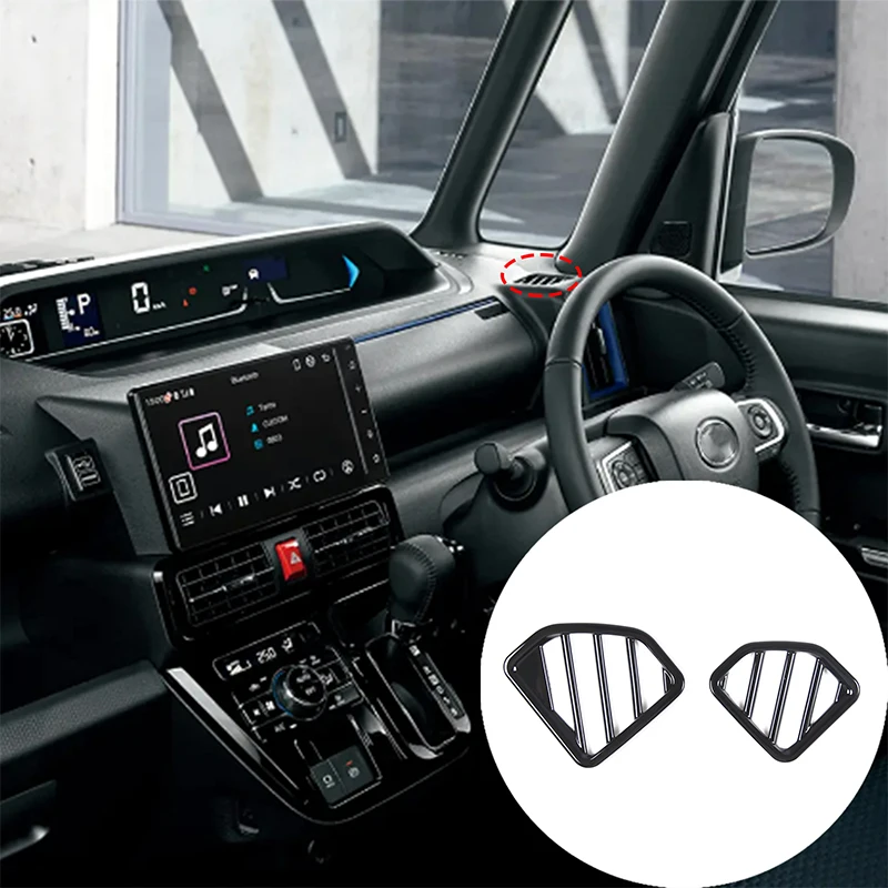 For Daihatsu Atrai 2022 ABS Black Car Dashboard Air Outlet Frame Decorative Sticker Car Interior Modification Accessories
For Daihatsu Atrai 2022 ABS Black Car Dashboard Air Outlet Frame Decorative Sticker Car Interior Modification Accessories
