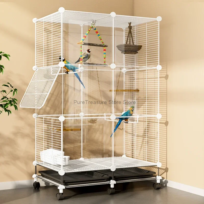 Special Canary Bird Cages Parrot Budgie Outdoors Portable Large Bird Cages Luxury Park Breeding Gaiolas Birds Supplies WZ50BC
Special Canary Bird Cages Parrot Budgie Outdoors Portable Large Bird Cages Luxury Park Breeding Gaiolas Birds Supplies WZ50BC