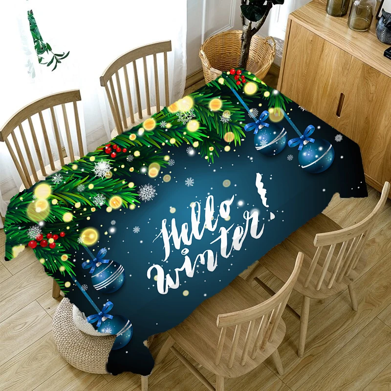2022 New Christmas Printed Tablecloth Christmas Gift Tablecloth New Year Wedding Decoration Birthday Banquet Coffee Table Tapete
2022 New Christmas Printed Tablecloth Christmas Gift Tablecloth New Year Wedding Decoration Birthday Banquet Coffee Table Tapete