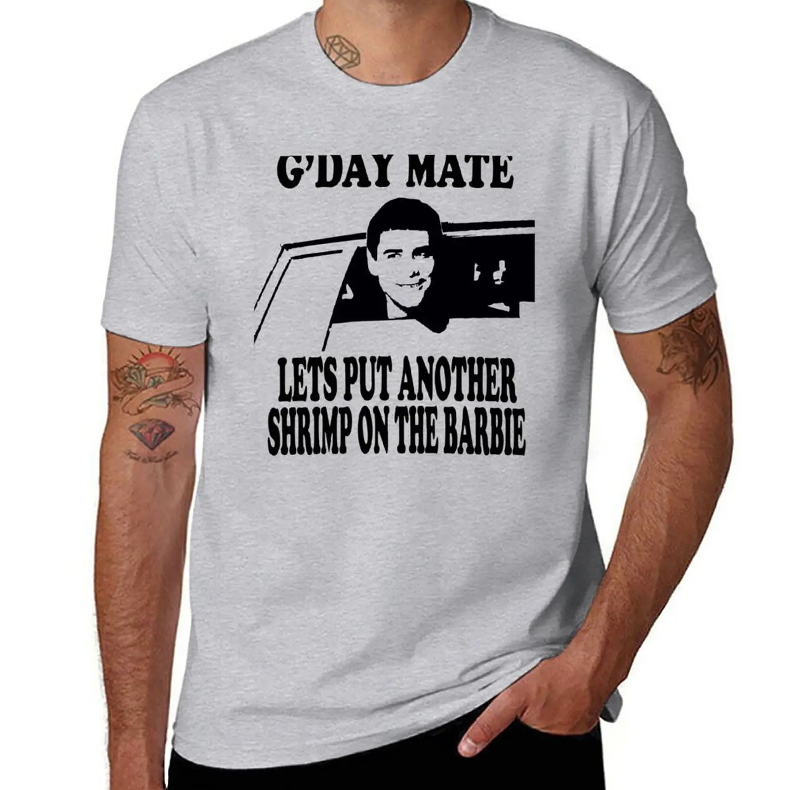 Dumb And Dumber - G'day Mate T-Shirt new edition summer top aesthetic clothes mens champion t shirts
Dumb And Dumber - G'day Mate T-Shirt new edition summer top aesthetic clothes mens champion t shirts