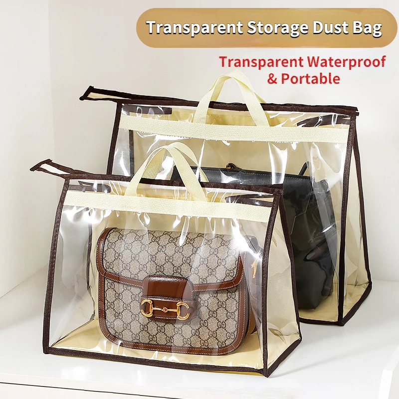 Transparent Dust-proof Storage Bag Wardrobe Hanging Multi-size Dust Covers Luxury Waterproof &Moisture-proof Organizer Artifacts
Transparent Dust-proof Storage Bag Wardrobe Hanging Multi-size Dust Covers Luxury Waterproof &Moisture-proof Organizer Artifacts