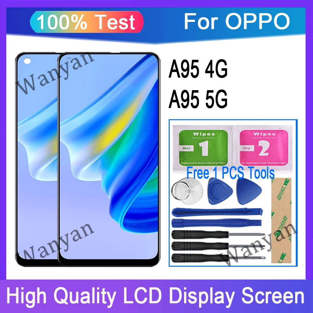 Original AMOLED For OPPO A95 CHP2365 CPH2365 LCD Display Touch Screen Digitizer For OPPO A95 5G PELM00 LCD Replacement
Original AMOLED For OPPO A95 CHP2365 CPH2365 LCD Display Touch Screen Digitizer For OPPO A95 5G PELM00 LCD Replacement