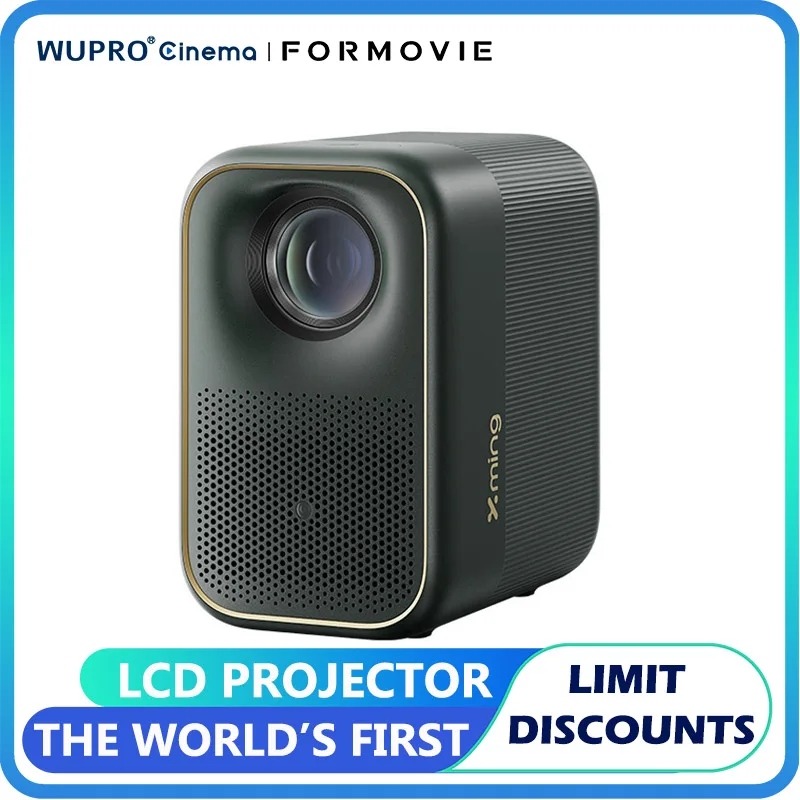 Formovie Xming Page One Smart Projector The World's First Google TV LCD Projectors Portable Mini For Home Cinema Global Theater
Formovie Xming Page One Smart Projector The World's First Google TV LCD Projectors Portable Mini For Home Cinema Global Theater