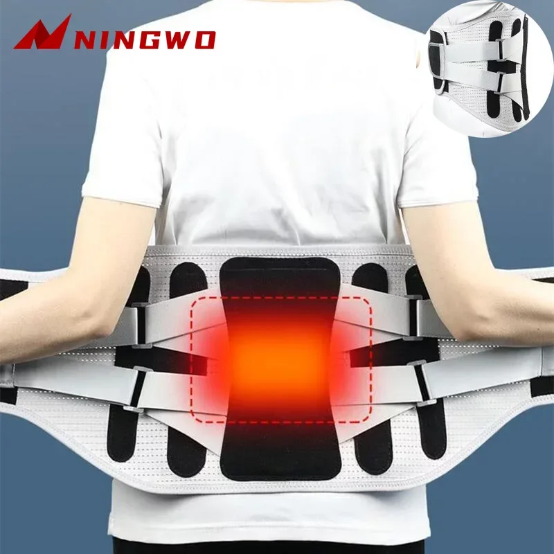 

Lumbar Support Belt Disc Herniation Orthopedic Strain Pain Relief Corset For Back Posture Spine Decompression Brace