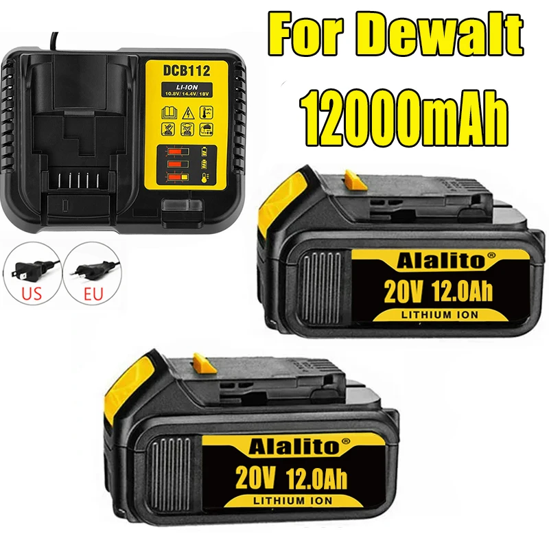 Original DCB200 20V 12000mAh Lithium Replacement Battery For Dewalt 18V DCB184 DCB200 DCB182 DCB180 DCB181 DCB182 DCB201 DCB206
Original DCB200 20V 12000mAh Lithium Replacement Battery For Dewalt 18V DCB184 DCB200 DCB182 DCB180 DCB181 DCB182 DCB201 DCB206