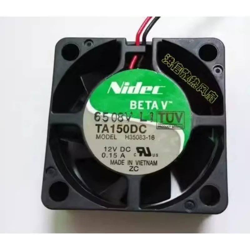 Оригинальный новый вентилятор охлаждения для Nidec TA150DC H35083-16 DC12V 0.15A охлаждающий вентилятор 4015 40*40*15 мм
Оригинальный новый вентилятор охлаждения для Nidec TA150DC H35083-16 DC12V 0.15A охлаждающий вентилятор 4015 40*40*15 мм