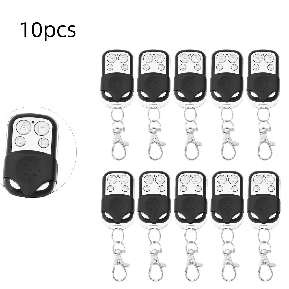 5/10pcs Portable 433MHz Remote Control Wireless 4 Keys Copy Universal Remote Control Clone Electric Door Garage Copier Key
5/10pcs Portable 433MHz Remote Control Wireless 4 Keys Copy Universal Remote Control Clone Electric Door Garage Copier Key