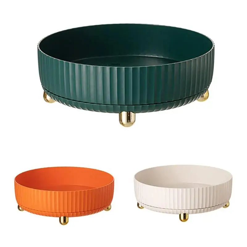 Non-Slip Round Rack Plate Kitchen Storage Rotating Cabinet Organizer Bathroom Cosmetic Turntable Spice Tray for Cabinet Pantry
Non-Slip Round Rack Plate Kitchen Storage Rotating Cabinet Organizer Bathroom Cosmetic Turntable Spice Tray for Cabinet Pantry
