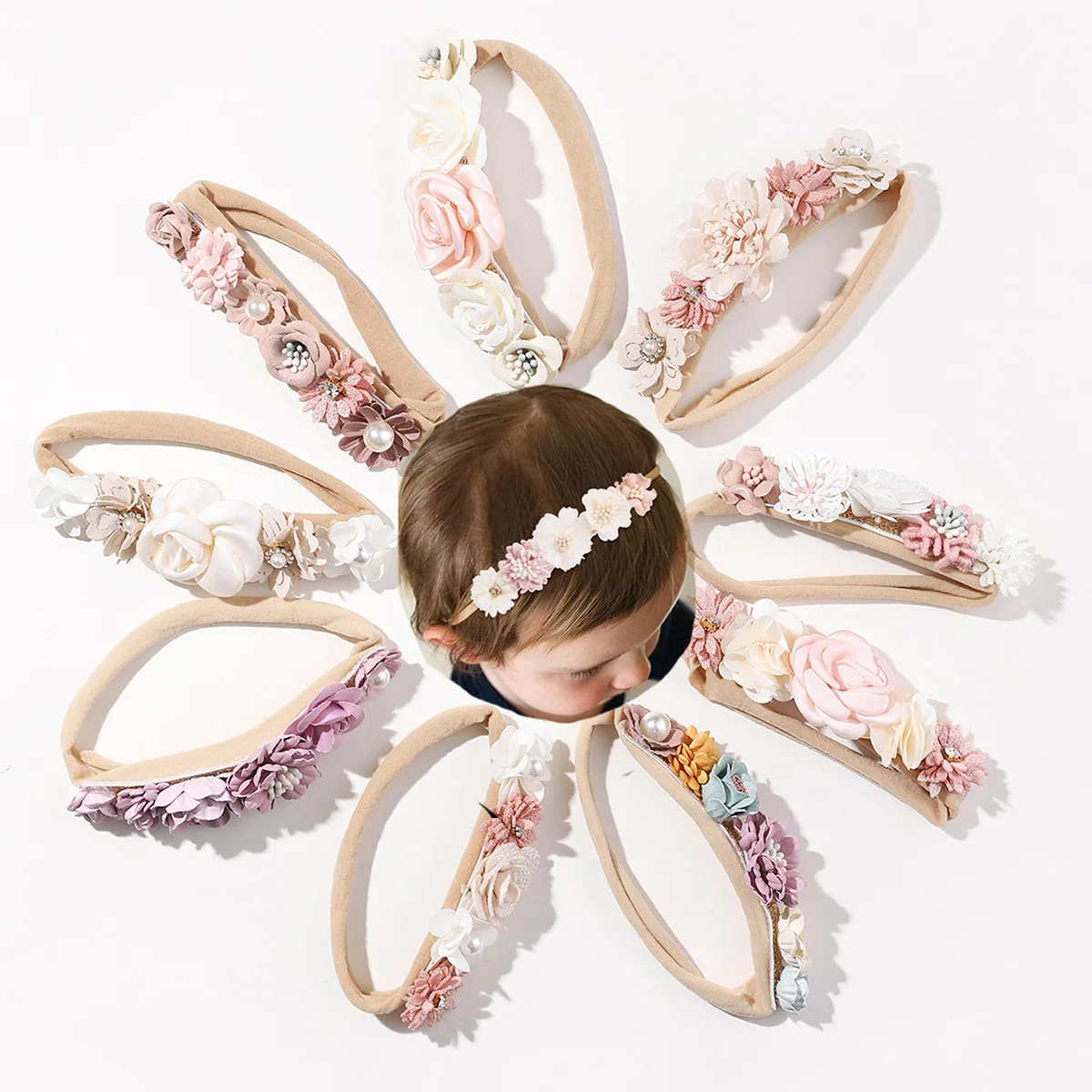 Newborn Baby Headband Infant Hair Accessories Girl Elastic Flower Hair Band Soft Headwear Toddler Children's Hair Decor
Newborn Baby Headband Infant Hair Accessories Girl Elastic Flower Hair Band Soft Headwear Toddler Children's Hair Decor