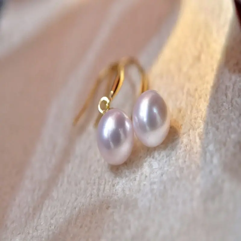 HENGSHENG Natural Ocean Akoya White 7mm Round Pearls Fine Drop Earrings 18K Gold Earrings For Women Classic Wedding Jewelry Gift
HENGSHENG Natural Ocean Akoya White 7mm Round Pearls Fine Drop Earrings 18K Gold Earrings For Women Classic Wedding Jewelry Gift