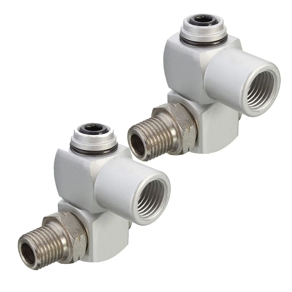 2PCS Swivel Air Connector 360 Swivel Air Hose Connector Adapter Pneumatic Universal Adapter Pneumatic Conversion Universal Joint
2PCS Swivel Air Connector 360 Swivel Air Hose Connector Adapter Pneumatic Universal Adapter Pneumatic Conversion Universal Joint