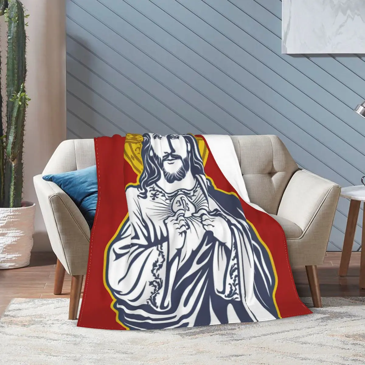 Mary And Jesus Bed Blanket Flannel Blanket Flannel Blanket Air conditioning blanket
Mary And Jesus Bed Blanket Flannel Blanket Flannel Blanket Air conditioning blanket