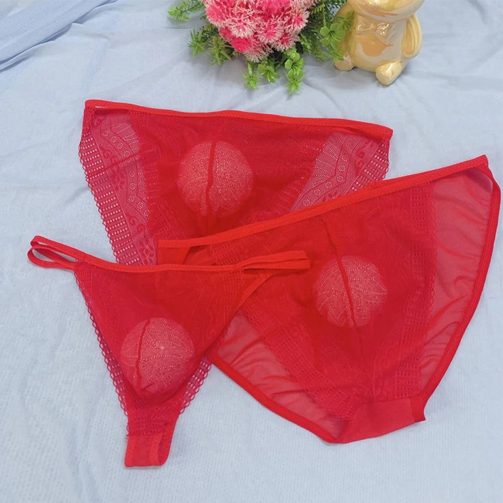 Men's Mesh Red Convex Pouch G-string Sissy Pouch Panties Thong Bikini Briefs Underwear Lingerie String Homme
Men's Mesh Red Convex Pouch G-string Sissy Pouch Panties Thong Bikini Briefs Underwear Lingerie String Homme