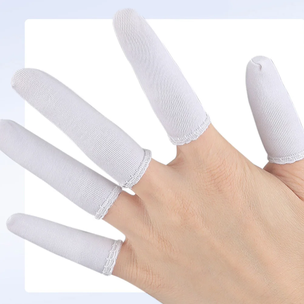 

100 шт. износостойкие накладки для пальцев, многоразовые защитные накладки для пальцев