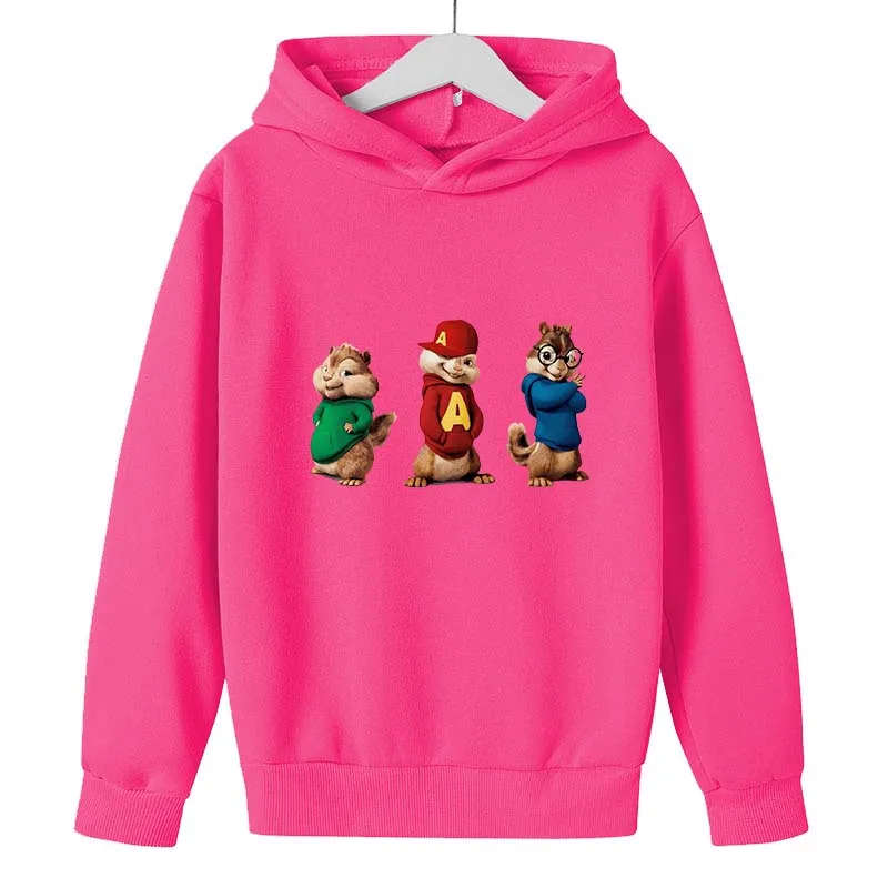Children Hoodie Coat Girls' Boys' Top Toddlers aged 3-12 Pullover Spring Autumn Sweatshirt Chipmunks Anime Print Casual Wear
Children Hoodie Coat Girls' Boys' Top Toddlers aged 3-12 Pullover Spring Autumn Sweatshirt Chipmunks Anime Print Casual Wear