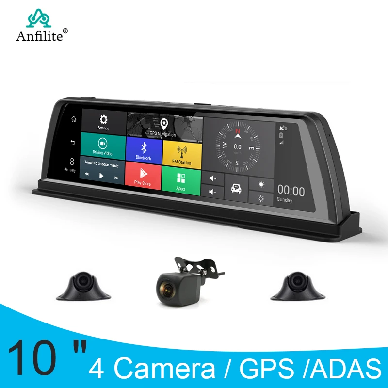 Видеорегистратор автомобильный на android, 4 камеры, 10 дюймов, GPS-навигация, 2 ГБ + 32 ГБ, 1080P, 4G, Wi-Fi, ADAS, панорамный видеорегистратор на 360 °
Видеорегистратор автомобильный на android, 4 камеры, 10 дюймов, GPS-навигация, 2 ГБ + 32 ГБ, 1080P, 4G, Wi-Fi, ADAS, панорамный видеорегистратор на 360 °