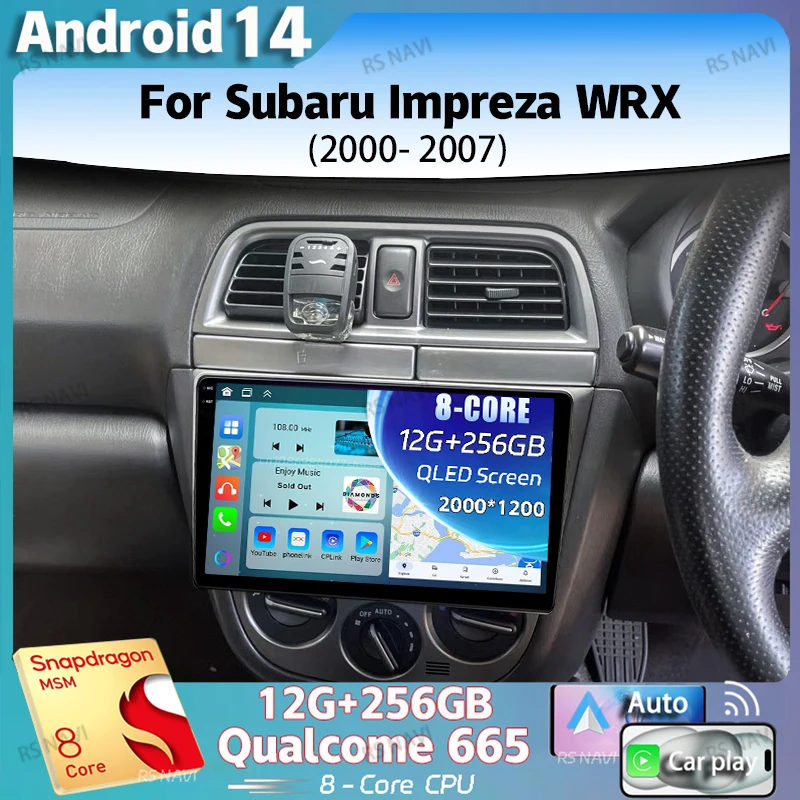 Android 14 For Subaru Impreza WRX 2000 - 2007 2K QLED Android Car Radio Multimedia Video Player GPS AI Voice CarPlay 4G Stereo
Android 14 For Subaru Impreza WRX 2000 - 2007 2K QLED Android Car Radio Multimedia Video Player GPS AI Voice CarPlay 4G Stereo