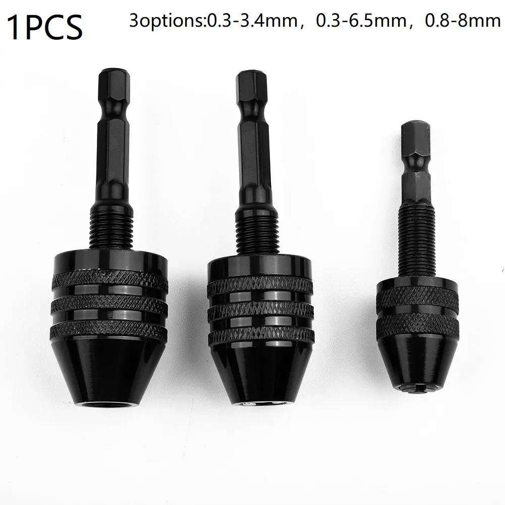 Drill Chuck Keyless Screwdriver Impact Driver Electric Micro Motor Clamp Mini Chuck Fixture Hex Shank/Drill Bits Adapter
Drill Chuck Keyless Screwdriver Impact Driver Electric Micro Motor Clamp Mini Chuck Fixture Hex Shank/Drill Bits Adapter