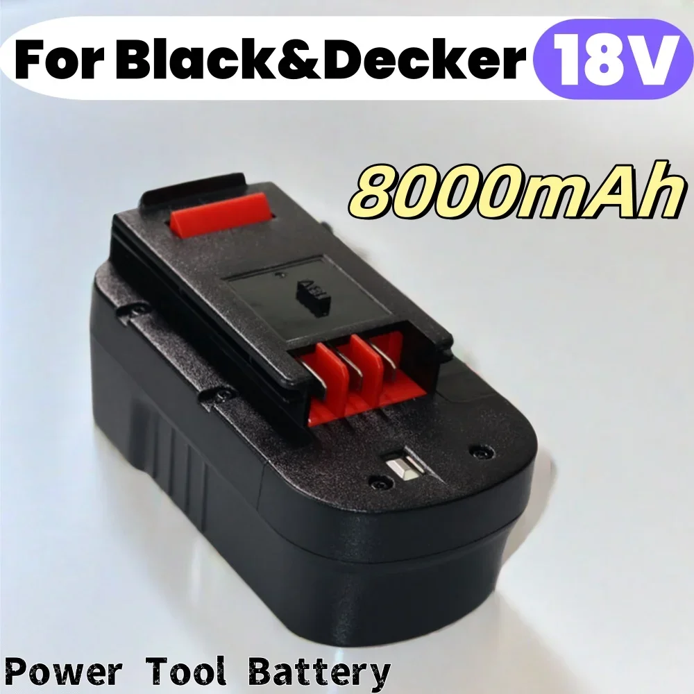18V 8000mAh Power Tool Battery for Black&Decker A18 A1718 A18NH HPB18 HPB18-OPE FS1800CS FS1800D FS1800D-2 FS1800ID
18V 8000mAh Power Tool Battery for Black&Decker A18 A1718 A18NH HPB18 HPB18-OPE FS1800CS FS1800D FS1800D-2 FS1800ID