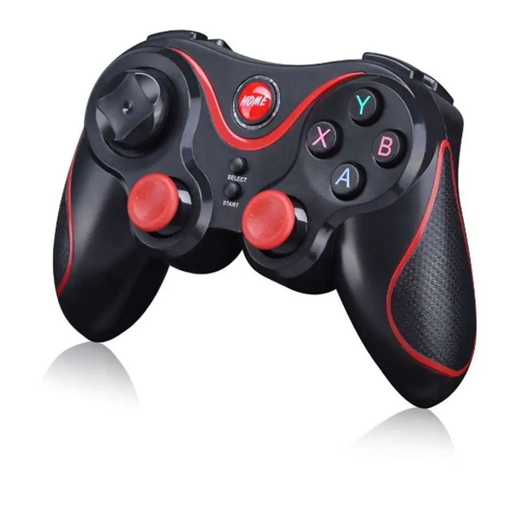 Terios X7 Wireless Gamepad PC Game Controller Support Bluetooth BT4.0 Joystick for Mobile Phone Tablet TV Box Holder
Terios X7 Wireless Gamepad PC Game Controller Support Bluetooth BT4.0 Joystick for Mobile Phone Tablet TV Box Holder