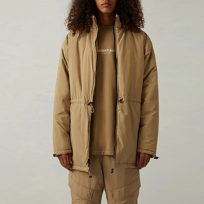 Autumn and Winter Jacket for Men and Women 2024 New 1:1 Stand-up Collar Cotton-padded Zipper Jacket High Street Mid Long Outwear
Autumn and Winter Jacket for Men and Women 2024 New 1:1 Stand-up Collar Cotton-padded Zipper Jacket High Street Mid Long Outwear