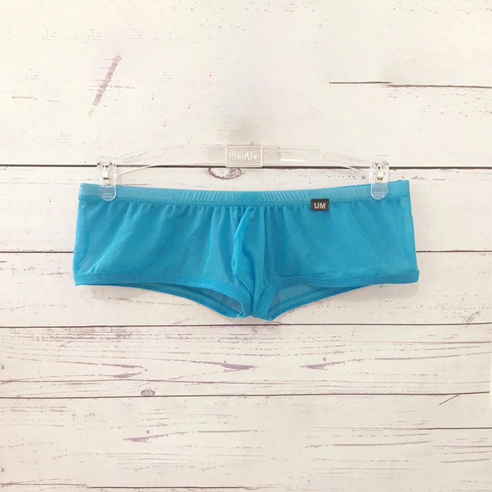 Sexy Men Sheer See Through Boxer Briefs Gay Slim Mesh Breathable Panties Soft Underwear Mini Shorts Perspective Underpants
Sexy Men Sheer See Through Boxer Briefs Gay Slim Mesh Breathable Panties Soft Underwear Mini Shorts Perspective Underpants