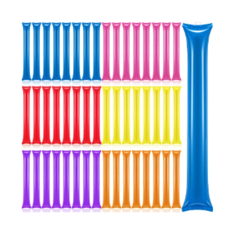 80Pcs Team Spirit Stick Inflatable Stick Plastic Cheerleading Clap Board Suitable For Sports Parties
80Pcs Team Spirit Stick Inflatable Stick Plastic Cheerleading Clap Board Suitable For Sports Parties