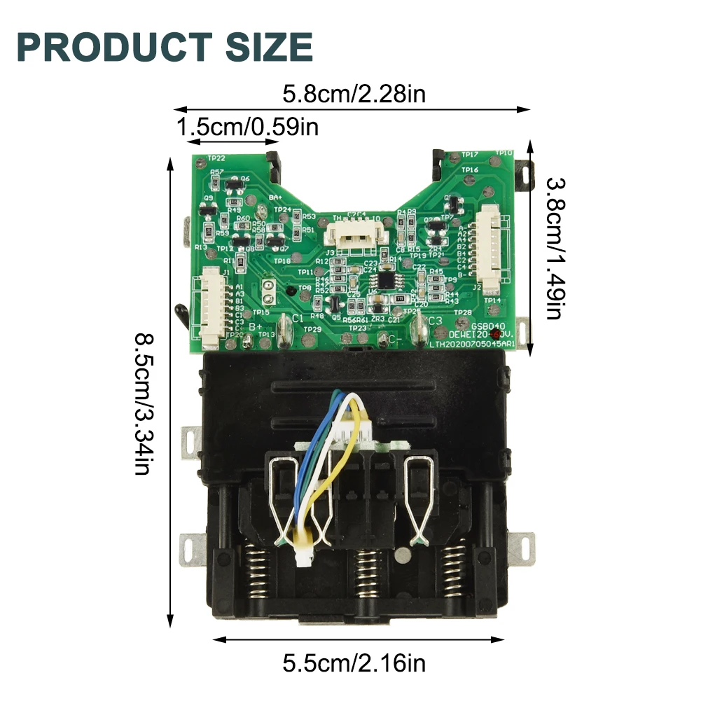 DCB609 Lithium-ion Battery Charge Protection Circuit Board For-DeWalt 60V DCB606 Lithium Battery Charge Protection Circuit Board
DCB609 Lithium-ion Battery Charge Protection Circuit Board For-DeWalt 60V DCB606 Lithium Battery Charge Protection Circuit Board
