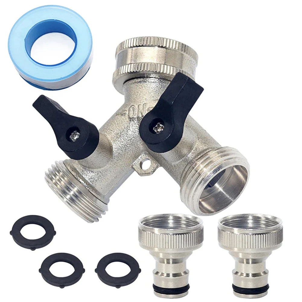 Garden Hose Splitter Brass Connector Sturdy and Long lasting Adjustable Water Flow Perfect Solution for Reducing Tension
Garden Hose Splitter Brass Connector Sturdy and Long lasting Adjustable Water Flow Perfect Solution for Reducing Tension