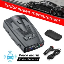 Car Rader Detector Full Band Anti Radar Detector LED Display Flow Volecity Laser Anti Radar Detector Support Russian Voice Alarm
Car Rader Detector Full Band Anti Radar Detector LED Display Flow Volecity Laser Anti Radar Detector Support Russian Voice Alarm