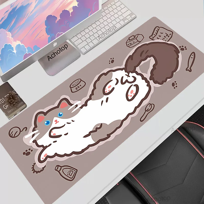 Kawaii Cat Mousepad Large Mouse Mat Keyboard of Computer Mouse Pad Table Mat Cute Cat XXL Desk Mat 80x30cm Rubber Mousepads
Kawaii Cat Mousepad Large Mouse Mat Keyboard of Computer Mouse Pad Table Mat Cute Cat XXL Desk Mat 80x30cm Rubber Mousepads