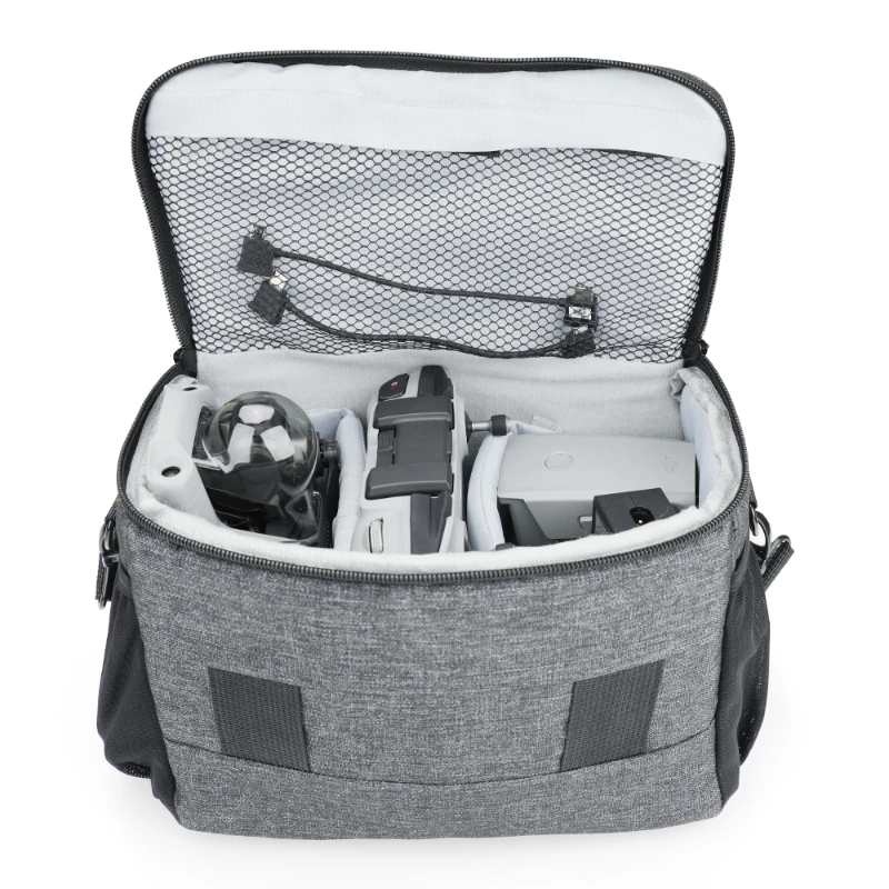Большая сумка для хранения для DJI Mavic Air 2 / Air 2S, чехол для переноски дрона, сумка через плечо, комбинированные аксессуары Fly More
Большая сумка для хранения для DJI Mavic Air 2 / Air 2S, чехол для переноски дрона, сумка через плечо, комбинированные аксессуары Fly More