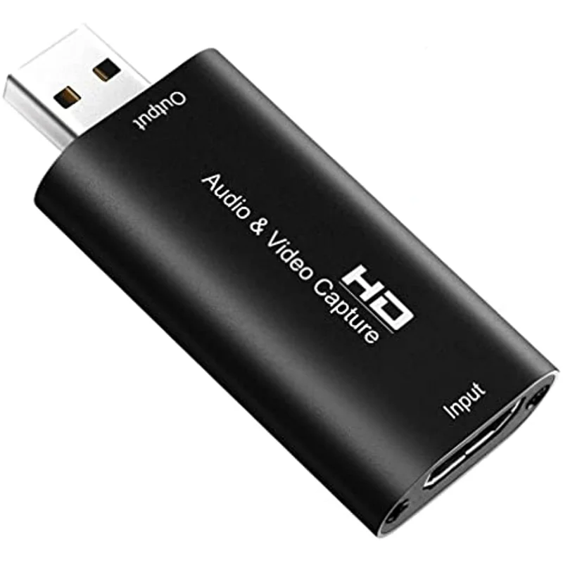 1080P Capture Card HDMI-Compatible To USB 2.0 Video Recoding Adapter For PC Game Camera Live Streaming Broadcast Teaching
1080P Capture Card HDMI-Compatible To USB 2.0 Video Recoding Adapter For PC Game Camera Live Streaming Broadcast Teaching