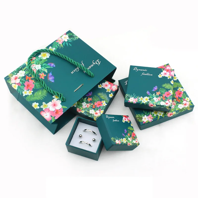 Green Flower Jewelry Packaging Box Jewelry Earrings Ring Necklace Jewelry Birthday Packaging Gift Box
Green Flower Jewelry Packaging Box Jewelry Earrings Ring Necklace Jewelry Birthday Packaging Gift Box