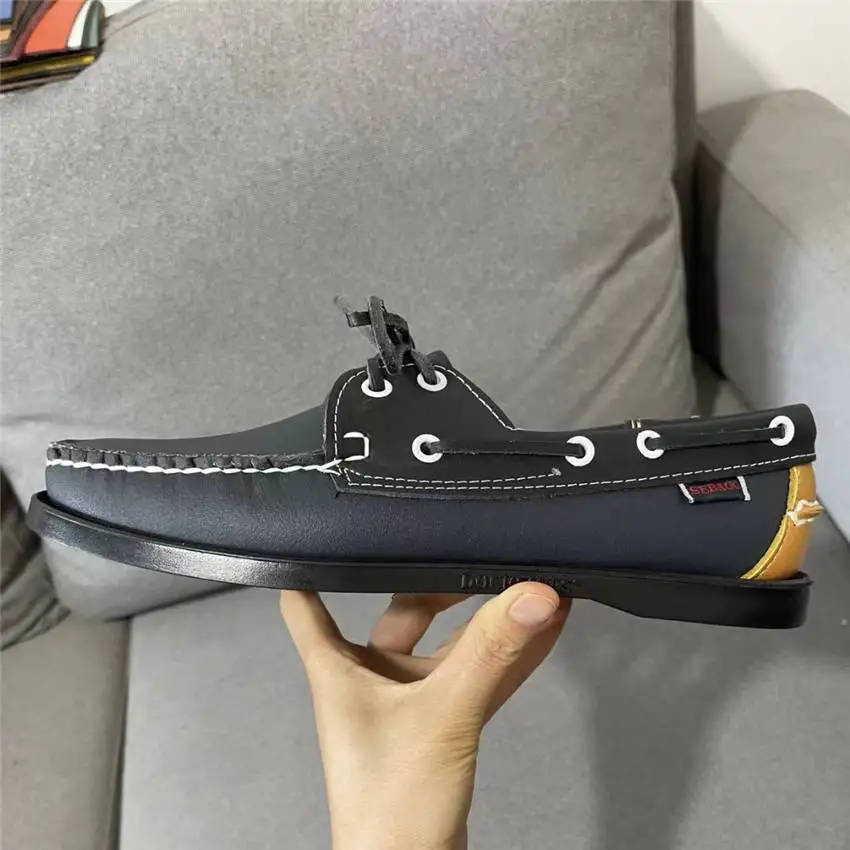 Men Genuine Leather Driving Shoes,Slip On Docksides Classic Boat Shoe,Brand Design Flats Loafers For Men Women 2022A31
Men Genuine Leather Driving Shoes,Slip On Docksides Classic Boat Shoe,Brand Design Flats Loafers For Men Women 2022A31