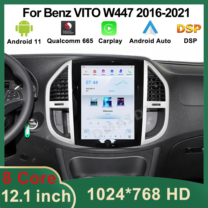 GPS Navigation Android 11 Tesla Screen For Mercedes Vito W447 W639 W176 W115 Car Radio Multimedia Player Auto Carplay Head Unit
GPS Navigation Android 11 Tesla Screen For Mercedes Vito W447 W639 W176 W115 Car Radio Multimedia Player Auto Carplay Head Unit