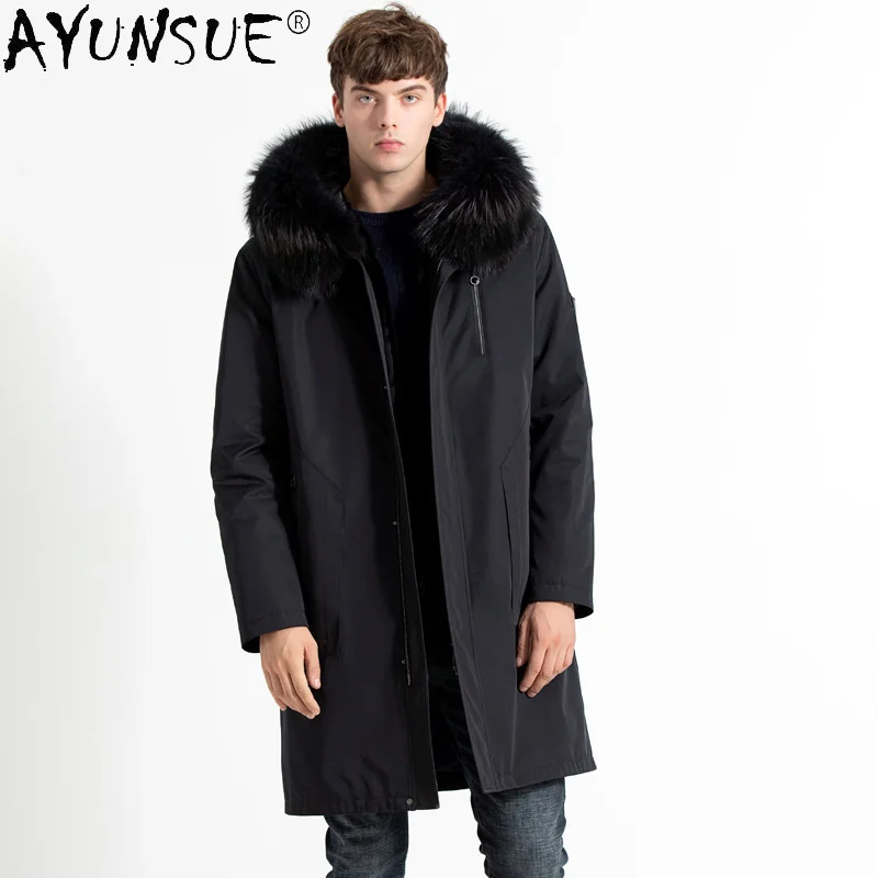 Parka Winter Jacket Men Clothing Thick Clothes Real Rex Rabbit Fur Coat Male Hooded Man Parkas Chaqueta Hombre LXR963
Parka Winter Jacket Men Clothing Thick Clothes Real Rex Rabbit Fur Coat Male Hooded Man Parkas Chaqueta Hombre LXR963