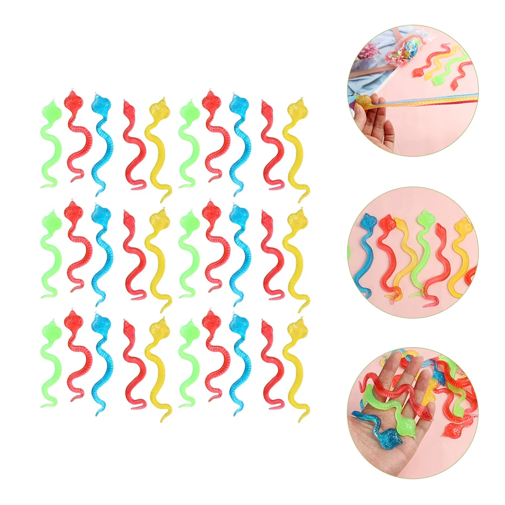30 Pcs Toys Sticky Snake Prank Party Funny Catapult Trick Accessories Halloween Artificial Model
30 Pcs Toys Sticky Snake Prank Party Funny Catapult Trick Accessories Halloween Artificial Model