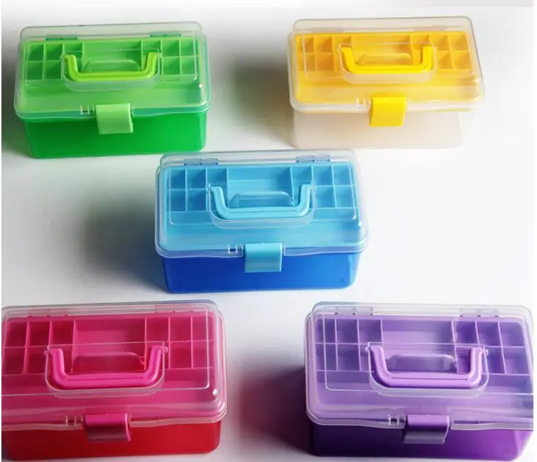 Art toolbox 7 inches Portable thickened storage box water powder Three layers household use Painting box NO.TXF-2315
Art toolbox 7 inches Portable thickened storage box water powder Three layers household use Painting box NO.TXF-2315