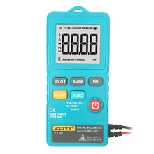 ZT08 Mini Digital Multimeter True-RMS Multi Meter 8000 Counts AC DC Voltmeter Ohm Voltage Frequency Meter With Backlight
ZT08 Mini Digital Multimeter True-RMS Multi Meter 8000 Counts AC DC Voltmeter Ohm Voltage Frequency Meter With Backlight