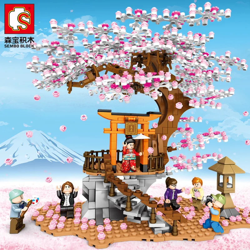 Sembo Blocks Girls Gift Kids Building Toys Sakura Puzzle With Lighting 601076 no box
Sembo Blocks Girls Gift Kids Building Toys Sakura Puzzle With Lighting 601076 no box