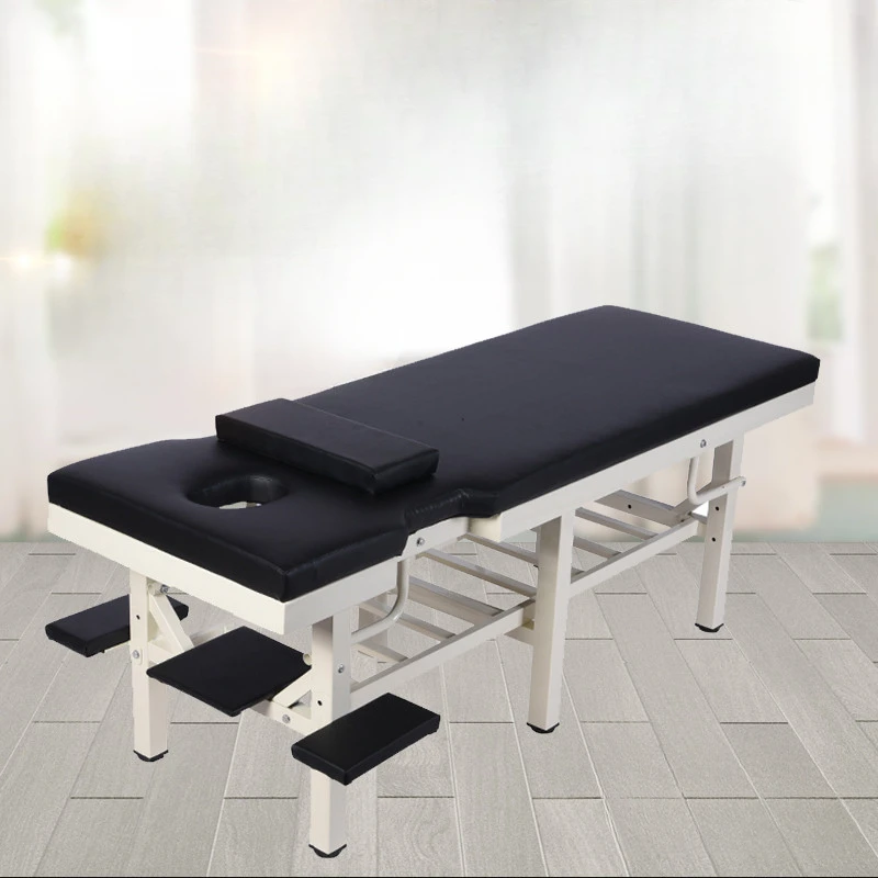 

Esthetician Face Massage Table Pedicure Gynecological Adjust Examination Massage Table Move Lit Pliant Salon Furniture ZT50MT