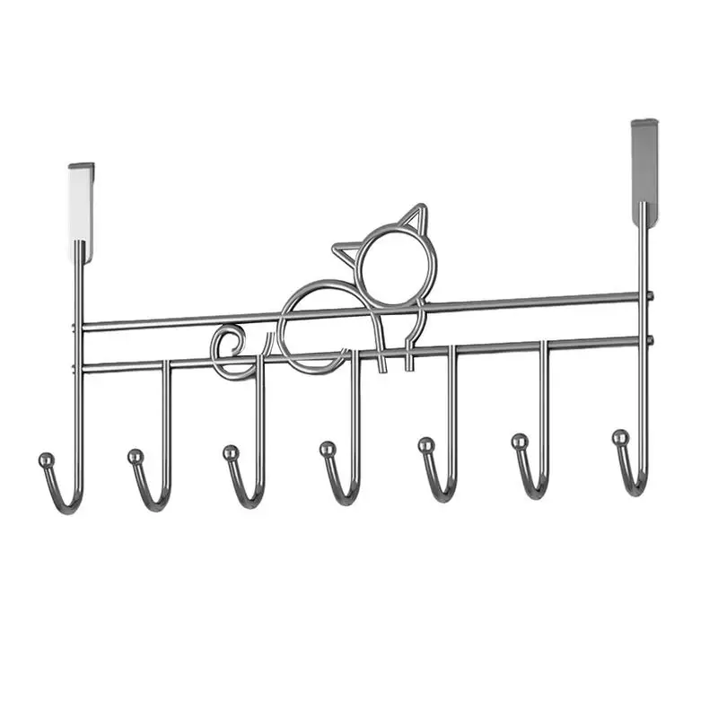 Hooks Over The Door 7 Hooks Home Bathroom Organizer Rack Clothes Coat Hat Towel Hanger Bathroom Kitchen Accessories
Hooks Over The Door 7 Hooks Home Bathroom Organizer Rack Clothes Coat Hat Towel Hanger Bathroom Kitchen Accessories