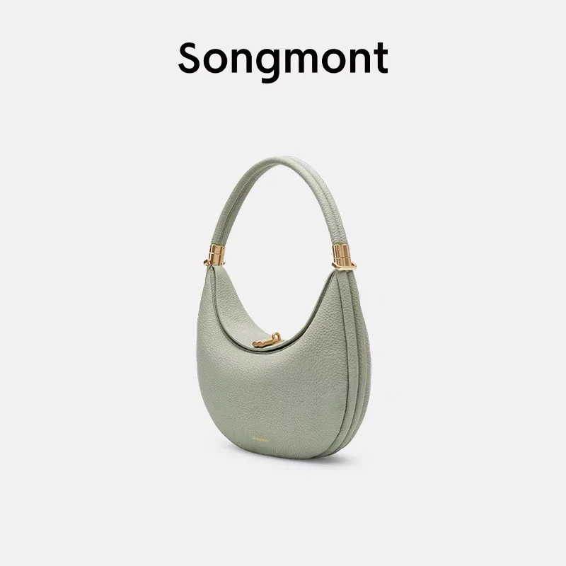 

Original Songmont Half Moon Bag Medium new personality design leisure commuter bag fashion shoulder underarm handbag