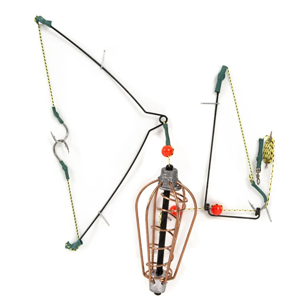 Fishing Lure Cage With Line Hooks 20g/30g/40g/50g Fish Bait Feeder Basket Fishing Accessory Length 47CM High Quality
Fishing Lure Cage With Line Hooks 20g/30g/40g/50g Fish Bait Feeder Basket Fishing Accessory Length 47CM High Quality