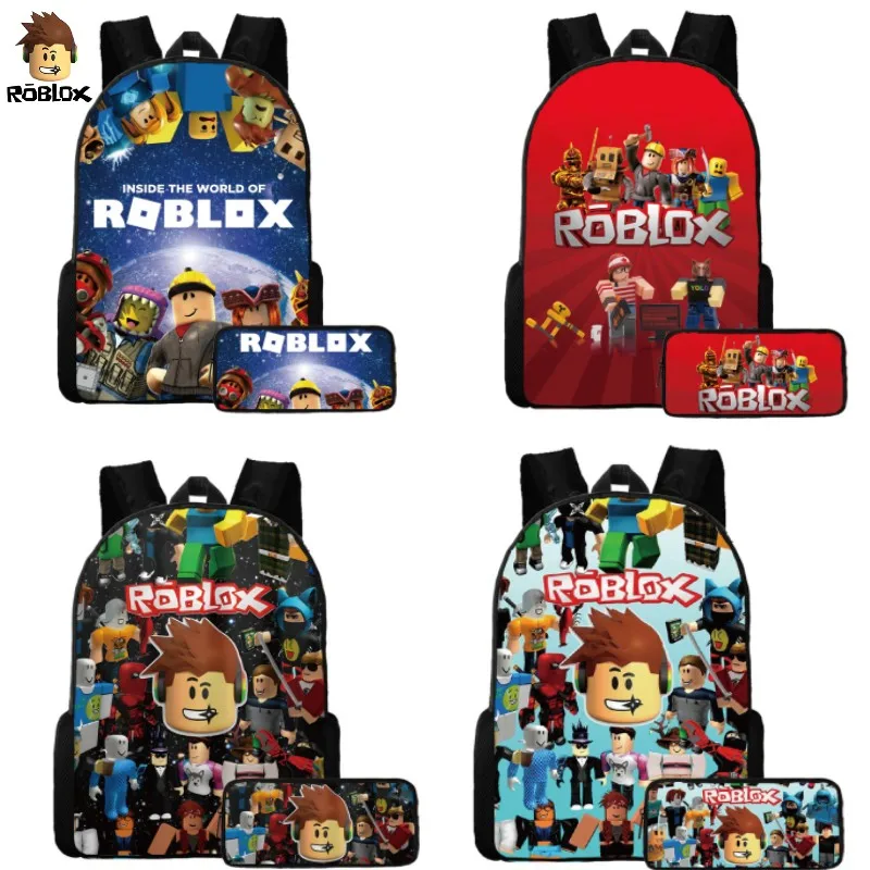 2PC-SET Roblox Children's Backpack Cartoon Anime Girls Anime Cartoon School Bag Mochila Sports Birthday Gift For Girls Kids Boys
2PC-SET Roblox Children's Backpack Cartoon Anime Girls Anime Cartoon School Bag Mochila Sports Birthday Gift For Girls Kids Boys