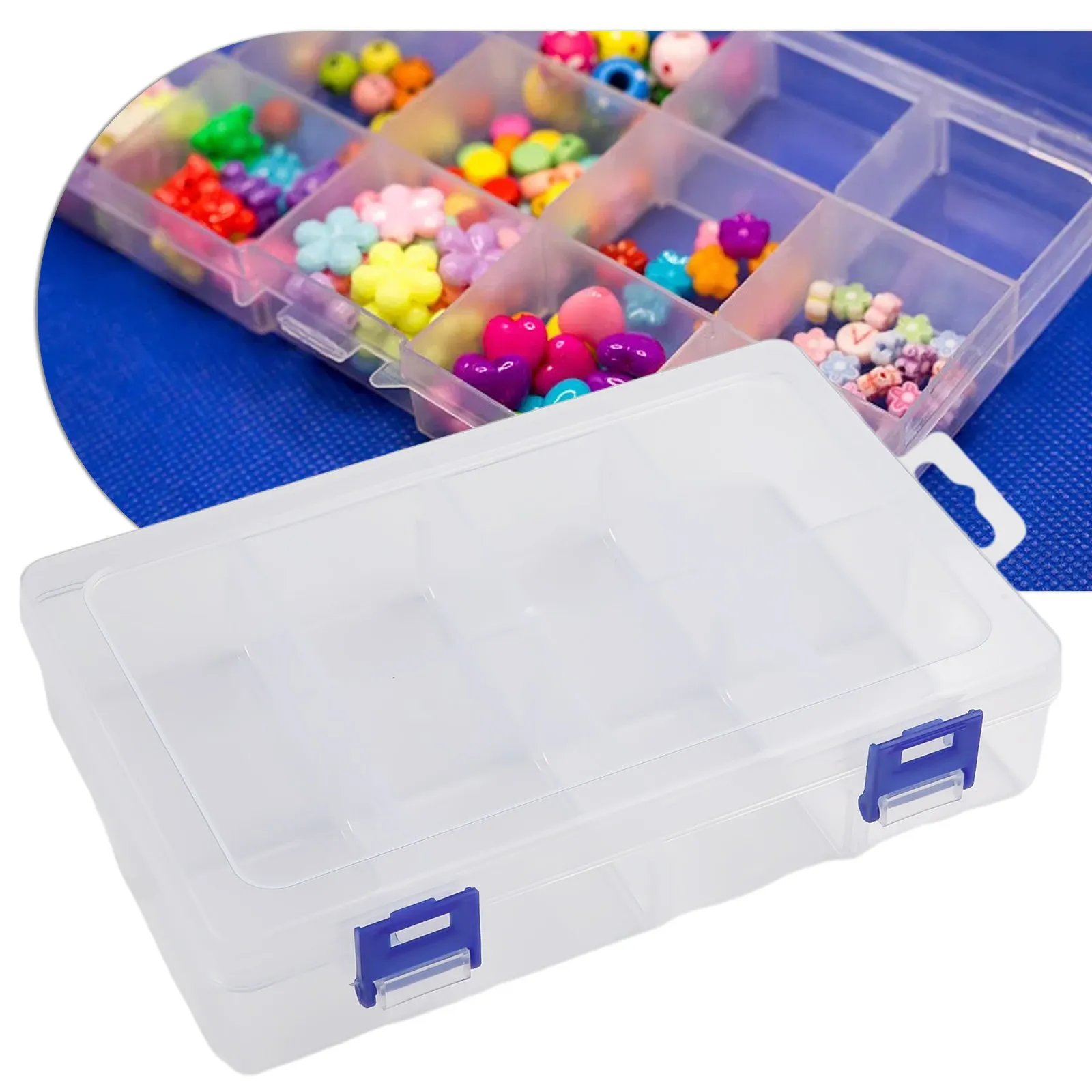 Adjustable 8 Grids Compartment Plastic Storage Box Screw Holder Case Organizer For Store Earrings Necklaces Beads Rings Tool
Adjustable 8 Grids Compartment Plastic Storage Box Screw Holder Case Organizer For Store Earrings Necklaces Beads Rings Tool