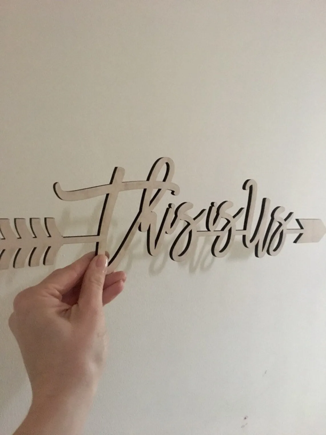 This Is Us Arrow Wood Sign, Wood Sign Art, Laser Cut Wood, Wood Decor, Art Room Sign, Playroom Sign, Rustic Gallery Wall Sign
This Is Us Arrow Wood Sign, Wood Sign Art, Laser Cut Wood, Wood Decor, Art Room Sign, Playroom Sign, Rustic Gallery Wall Sign